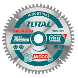 شفرة منشار TCT 235*30 مم | 9-1/4 بوصة، 60 سن (TAC231623) من توتال