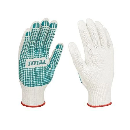 كفوف محبوكة بنقاط PVC للحماية من توتال (TSP11102) 10(XL) كفوف محبوكة بنقاط PVC للحماية من توتال (TSP11102) 10(XL)