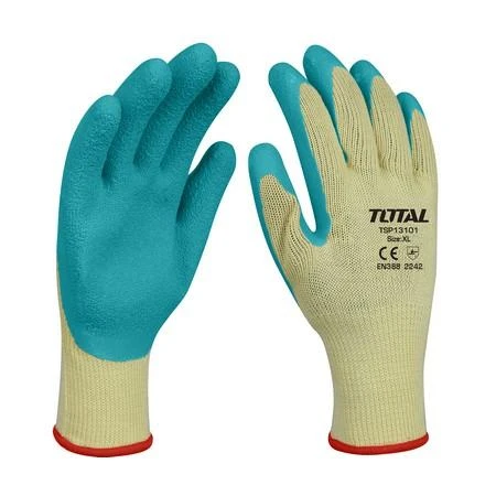 كفوف لاتكس مغطس للحماية XL من توتال (TSP13101) كفوف لاتكس مغطس للحماية XL من توتال (TSP13101)