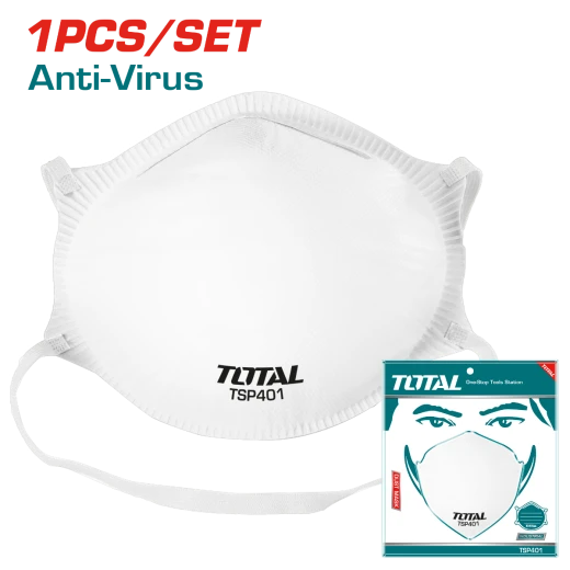كمامة غبار من توتال (TSP401) مريحة وفعالة للحماية من الغبار كمامة غبار من توتال (TSP401) مريحة وفعالة للحماية من الغبار
