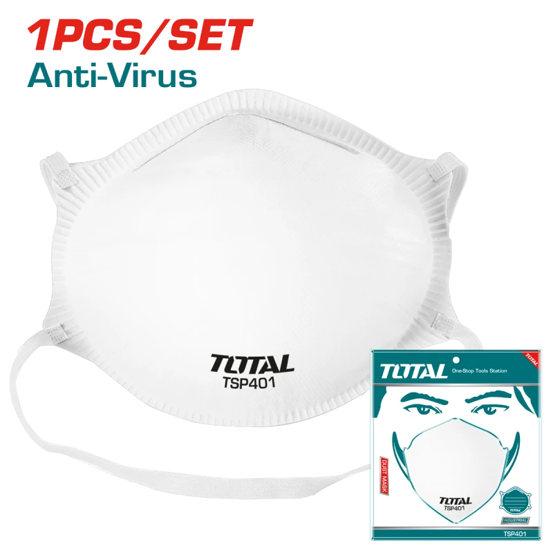 كمامة غبار من توتال (TSP401) مريحة وفعالة للحماية من الغبار - توتال