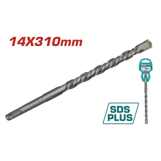 ريشة همر SDS Plus كبس 14×310مم من توتال (TAC311404C) ريشة همر SDS Plus كبس 14×310مم من توتال (TAC311404C)