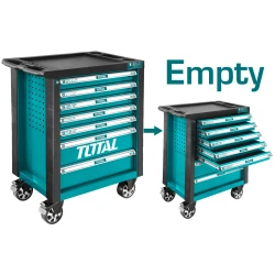 TOTAL Roller Cabinet (THRC01071) – Secure and Organized Storage with Wheels for Easy and Efficient Mobility