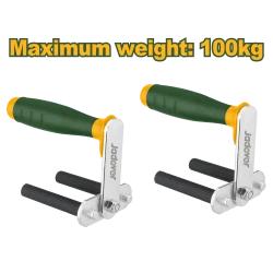 JADEVER 2PCs Wallboard Carrier Set 100 kg