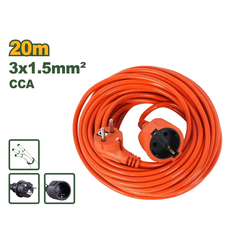 سلك تمديد 3x1.5mm² | 20 متر من جادفر - جادفر