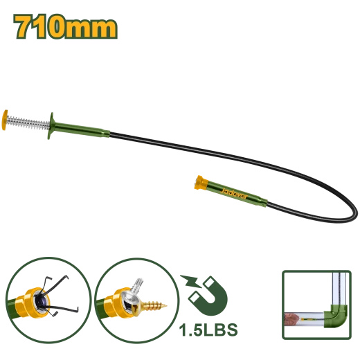 أداة التقاط مرنة من Jadever بطول 710 مم (JDME3E60) للسيارات والسباكة - استرجاع الأجزاء الصغيرة أداة التقاط مرنة من Jadever بطول 710 مم (JDME3E60) للسيارات والسباكة - استرجاع الأجزاء الصغيرة