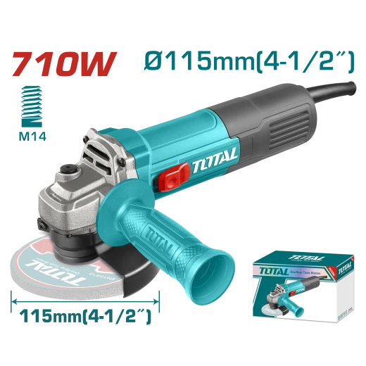 صاروخ كهرباء 710 واط - 115 ملم | 4.5 إنش من توتال (TG10711576)
