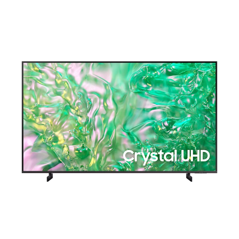 تلفزيون سامسونج 98 بوصة كريستال UHD DU9000 4K ذكي موديل 2024، نظام تشغيل Tizen، شاشة فائقة الوضوح - سامسونج