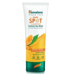 Himalaya Dark Spot Clearing Turmeric Face Wash 100ml, Reduces Dark Spots, Brightens Skin
