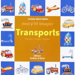 Mon P'tit Imagier Transports: Colorful Transportation Picture Book for Toddlers