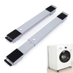 Adjustable CPU Stand with Wheels, Heavy Duty Metal Base for Computer Tower, Improves Airflow & Easy Mobility