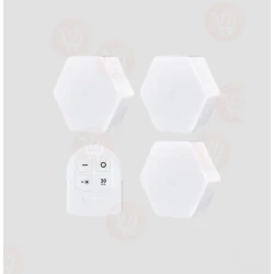 Wall-Mounted LED Lamp with Remote Control - Modern Design
