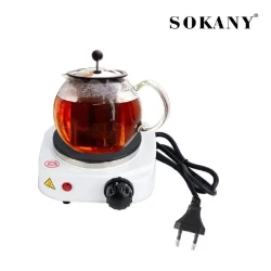 موقد كهربائي SOKANY بعين واحدة 500 واط محمول للمساحات الصغيرة