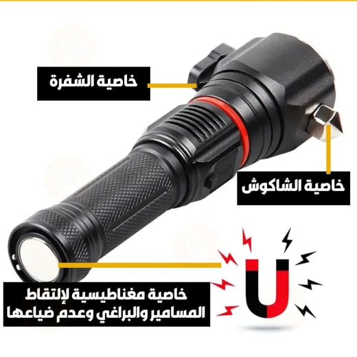 كشاف لوكس للطوارئ متعدد الاستخدامات: ساطع وموثوق به لأي حالة - لاكس - Image 6