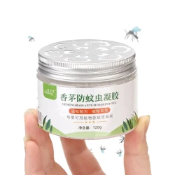 Citronella Mosquito Gel: Effective Home Insect Repellent, Lemon Scent