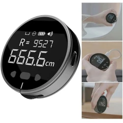 Electronic Ruler with LCD Display: Accurate Measurements, Rechargeable