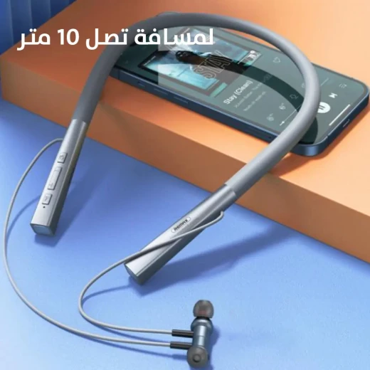سماعات رياضية لاسلكية حول الرقبة: صوت ثلاثي الأبعاد وتصميم صديق للبشرة - Image 4