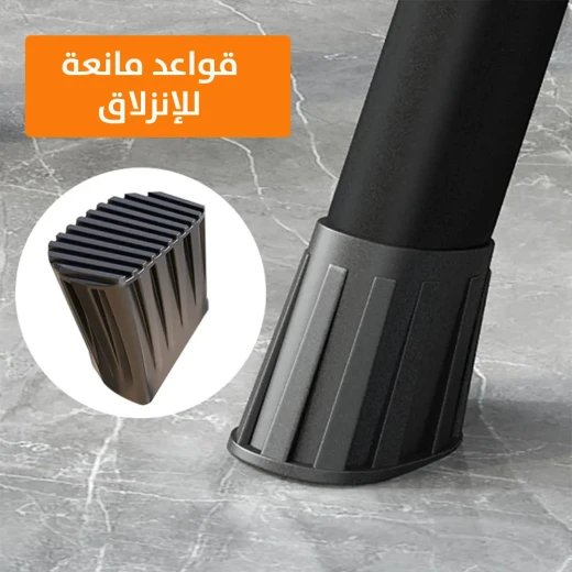 سلم منزلي 3 درجات قابل للطي, خفيف الوزن، متين، سهل التخزين والحمل، تصميم مضاد للانزلاق للاستخدام الداخلي - Image 4