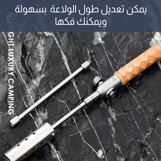 شعلة غاز للّحام واللحام بالقصدير, لهب قوي قابل للتعديل، شعلة متعددة الاستخدامات للأعمال اليدوية والسباكة والمشاريع الحرفية - Image 6
