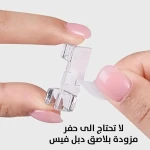 مشابك إدارة الكابلات: مجموعة 16/20 قطعة لأسلاك منظمة