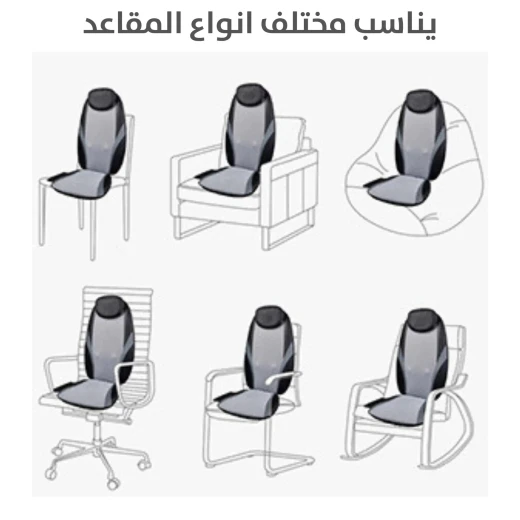 جهاز تدليك الظهر Medical Dream KMD980 مع الحرارة والتحكم عن بعد - Medical Dream - Image 5