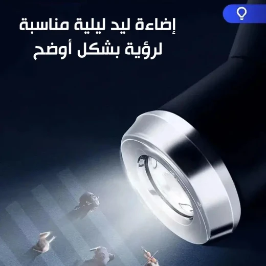 مظلة شتوية LED ,بآلية فتح/إغلاق تلقائي وضوء مدمج, مقاومة للرياح وأنيقة ومناسبة للظروف الممطرة والمظلمة - Image 4