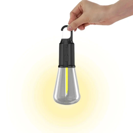 مصباح تخييم LED محمول: إضاءة خارجية قابلة لإعادة الشحن للمغامرات مصباح تخييم LED محمول: إضاءة خارجية قابلة لإعادة الشحن للمغامرات