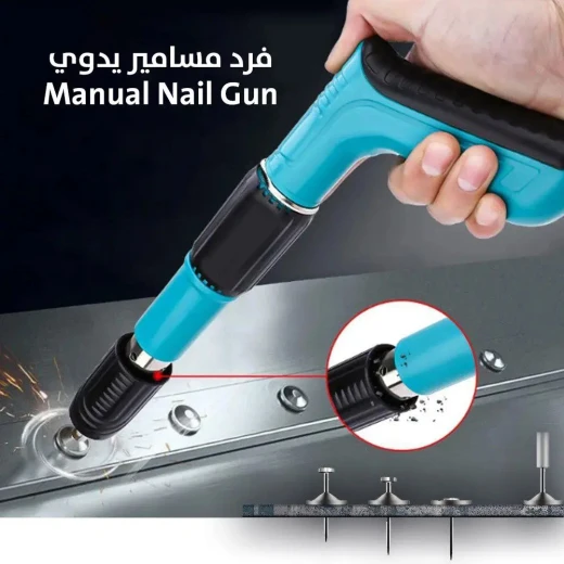 مسدس مسامير يدوي للأعمال الخشبية: تثبيت دقيق وتصميم مريح - Image 6