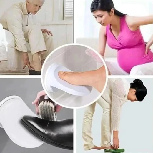 مسند قدم للاستحمام مع كوب شفط: مساعد استحمام آمن ومريح - Image 5