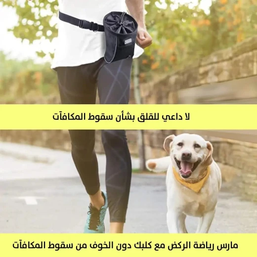 حقيبة تدريب الكلاب للوجبات الخفيفة: مثبتة على الخصر، متينة وتخزين منظم - Image 5