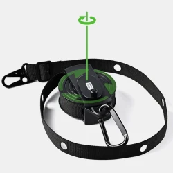 Foldable Clothesline for Indoor & Outdoor Drying, Durable, Space-Saving & Easy to Use Drying Rack
