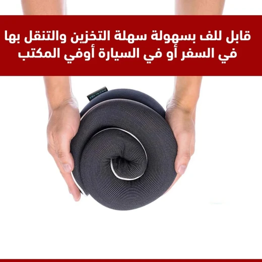 وسادة سفرمن إسفنج ميموري, دعم مريح للرقبة لنوم هانئ، خفيفة الوزن وسهلة الحمل - Image 4