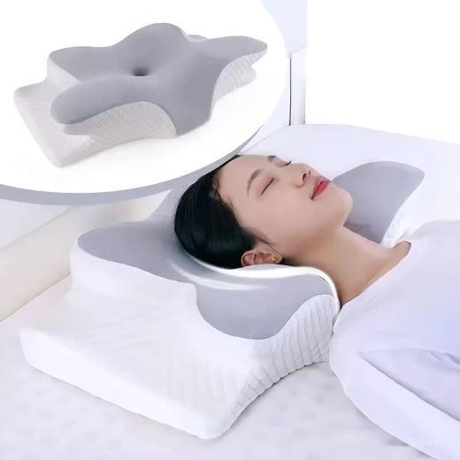 وسادة دعم الرقبة المريحة: تصميم مريح لتخفيف الألم وسادة دعم الرقبة المريحة: تصميم مريح لتخفيف الألم