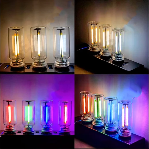 مصباح LED ليلي بالتحكم باللمس للسيارة والمنزل مع منفذ USB ,إضاءة ناعمة وموفرة للطاقة ومحمولة - Image 6