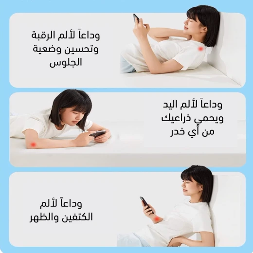 وسادة للنوم الجانبي, دعم قابل للتعديل لتخفيف آلام الرقبة والكتف، تصميم قابل للتنفس لنوم مريح وخالٍ من الألم - Image 5