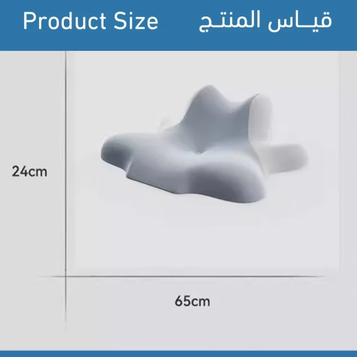 وسادة للنوم الجانبي, دعم قابل للتعديل لتخفيف آلام الرقبة والكتف، تصميم قابل للتنفس لنوم مريح وخالٍ من الألم - Image 7