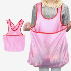 Apron with Large Pocket, Durable & Convenient Laundry Alternative for Easy Washing and Household Tasks
