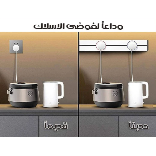 مقبس باور تراك, وصلة كهربائية محمولة متعددة المنافذ مع شاحن USB ,مثالية للمنزل والمكتب - Image 4