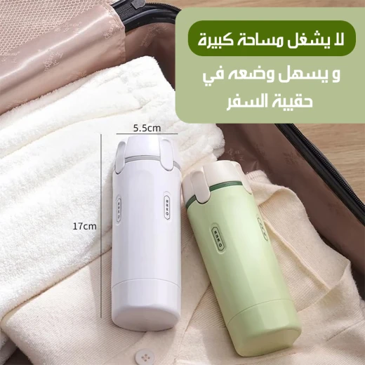 زجاجة موزع 4 في 1 مانعة للتسرب، موزع كريم بأربع حجرات، حجم السفر - Image 6
