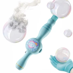 SMOKE BUBBLE MACHINE Professional Party Effect with LED Color Lighting, Remote Control, Creates Colorful Smoke Bubbles for Weddings and Events, Easy Operation