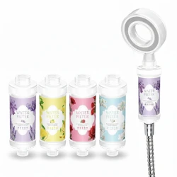 Luxury Shower Head with Vitamin C Filter and Aromatherapy: Polypropylene Filter Removes Impurities, Enhances Skin & Hair, Easy Install, Standard Fit