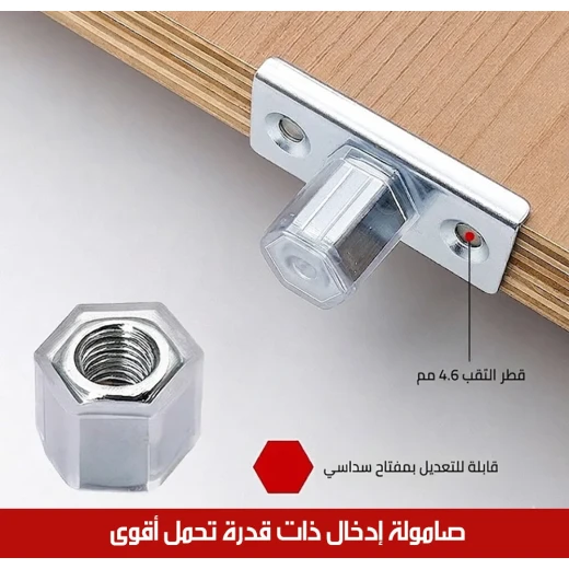 أرجل خزائن قابلة للتعديل لتسوية الأرضيات غير المستوية، تساعد على الحماية من الرطوبة، سهلة التركيب، مناسبة للخزائن والأرفف والأجهزة المنزلية - Image 6