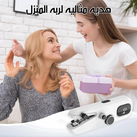 ماكينة خياطة كهربائية محمولة صغيرة باليد، حل عملي لإصلاح الملابس بسرعة، سهلة الاستخدام للخياطة والترميم، مثالية للأعمال اليدوية والحرف - Image 7