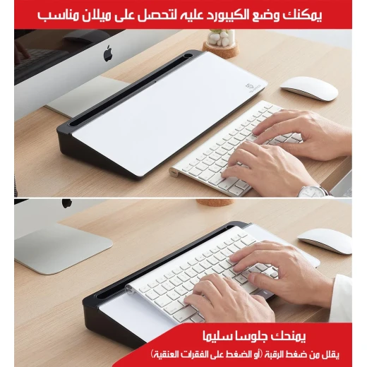 منظم مكتبي بسبورة قابلة للمسح وحامل هاتف - Clipboard - Image 4
