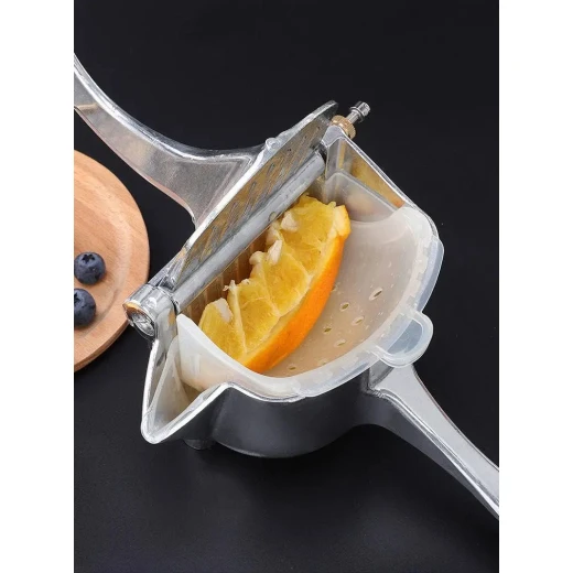 Hand Press Fruit Juicer: Fresh Juice Maker for Oranges & More - Image 3