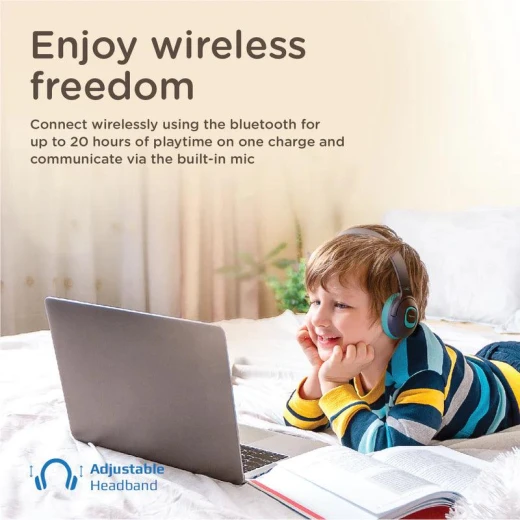 سماعات Promate Coddy SafeAudio اللاسلكية: صوت عالي الدقة واستماع آمن - برو مات - Image 4