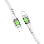 كابل ترانس لاين-سي سي USB-C بقوة 60 واط - شحن فائق السرعة، أسود من بروميت - برو مات