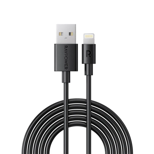 شاحن RAVPower CB1014 - سلك 1 متر، ملمس TPE ناعم، معتمد من MFi - Ravpower - Image 2