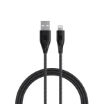 شاحن RAVPower CB1026 - كابل مضفر من النايلون بطول 1.2 متر، معتمد من MFi - Ravpower