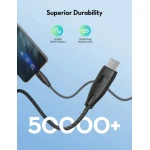 كابل شاحن Ravpower USB-C بقوة 100 واط (1.5 متر) - شحن سريع ومتين - Ravpower